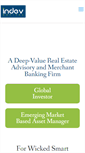 Mobile Screenshot of indevcapital.com